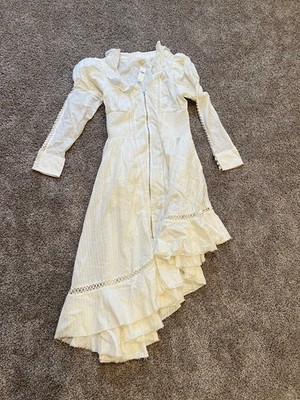 navy blue dress for baby girl Pilcro Long-Sleeve Asymmetrical Ruffled V-Neck Midi Dress