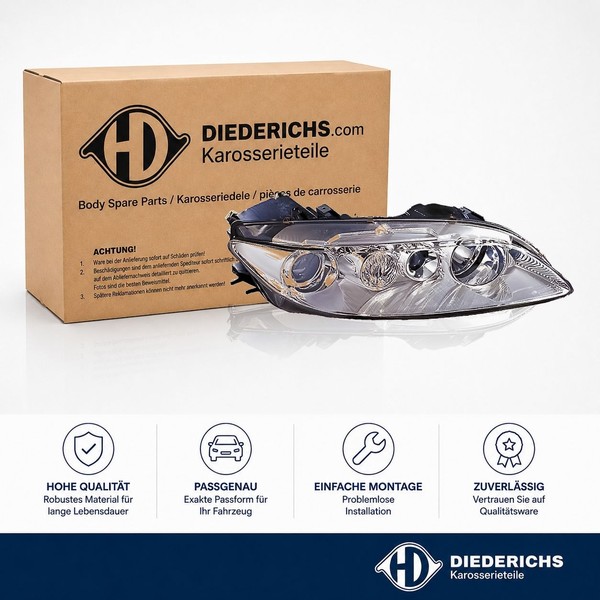 Hauptscheinwerfer Rechts Diederichs 5625080 FÜR Mazda Frontscheinwerfer-image