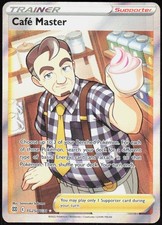 Cafe Master TG25/TG30 Holofoil UR Brilliant Stars Trainer Gallery NM Pokemon