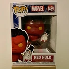 FUNKO POP MARVEL #1439 RED HULK VINYL FIGURE CHRISTMAS HOLIDAY SNOWMAN 2024