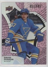 2021-22 Upper Deck Allure Pink Leopard David Perron #17 0h56