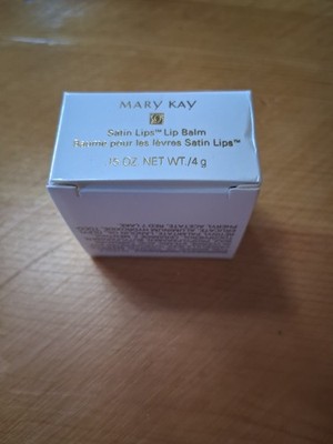 New Mary Kay Satin Lips Lip Balm Glass Jar Classic Version #2498 Very Rare