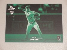 2024 Topps Black & White B&W Green #24 Nick Loftin 69/99