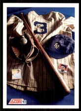 1992 Score #879 Babe Ruth New York Yankees