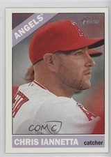 2015 Topps Heritage Blue Ink Back Chris Iannetta #193 b9e