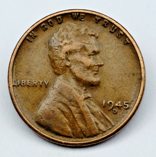 1945-D Lincoln Wheat Cent — photo from the most recent tracked eBay sale
