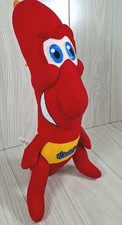 Weiner Man Hot Dog Sausage Plush Stuffed Toy Red Yellow Classic Toy Co. Gag Gift