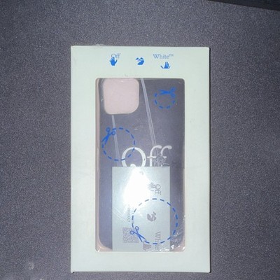 Off-White Black Logo Back Case for Apple iPhone 11 Pro
