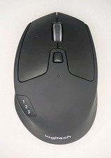 Logitech M720 Triathlon Multi Device Wireless Mouse, Bluetooth USB Preowned