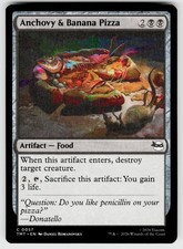 Anchovy & Banana Pizza 0057 Teenage Mutant Ninja Turtles Magic: The Gathering NM