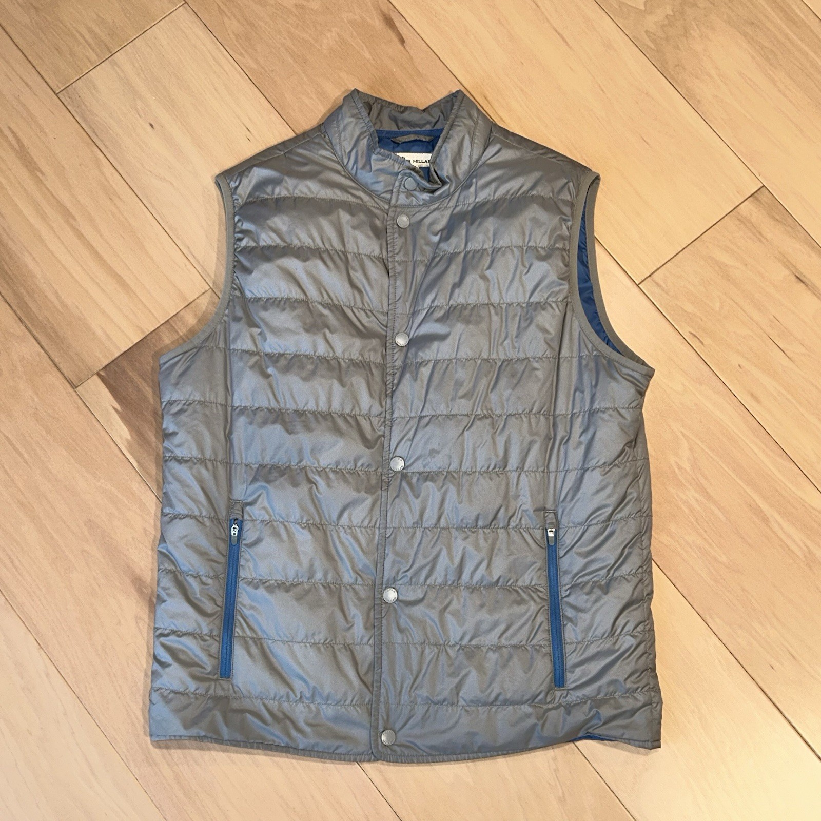 Peter Millar Hyperlight Gray Vest Jacket Men's Me… - image 1