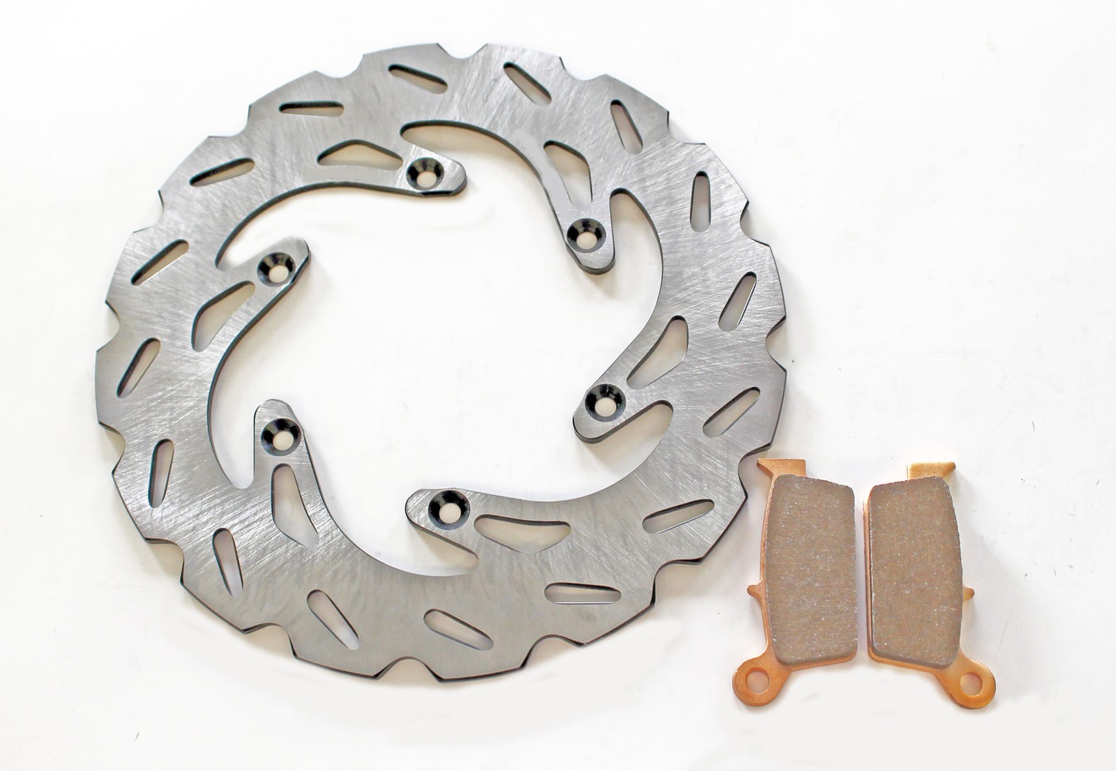 1995-2002 Kawasaki KX125 125 Rear RipTide Brake Rotor & Severe Duty Brake Pads