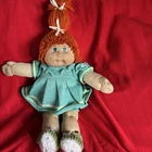 Cabbage Patch Kids doll hm 4  jesmar ginger red hair green eye CPK duck dress