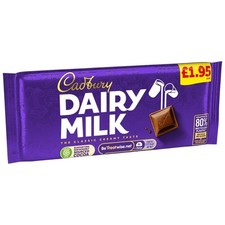 Image of Cadburys Dairy Milk 95g Bars x 22 Full Sealed outer FREE DELIVERY ONLY £41.99