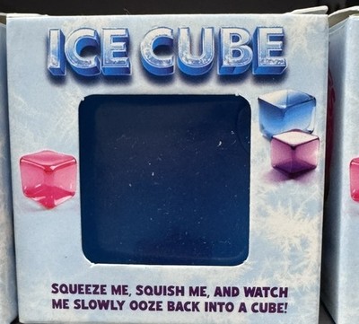 NeeDoh Style Nice Ice Baby kleiner matschiger Würfel blau