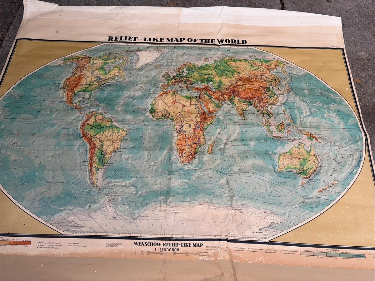 Vintage Original Antique School Maps for sale | eBay