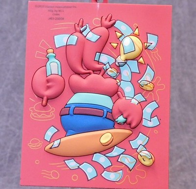 SpongeBob Squarepants NEW * Mr. Krabs Poster Clip * Blind Bag