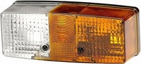 Hella Blinker Rechts O/S Halogen P21W R5W 24V 12V Gelb (2BE 003 184-061)