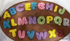 Push mold, Alphabet and Numbers/Small Medium Letters/Sugarcraft/Clay/Various