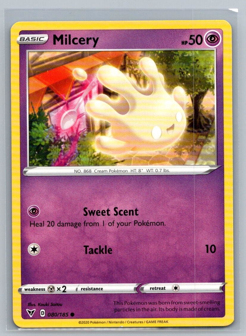 Milcery 80/185 Vivid Voltage Common Pokémon TCG 2020