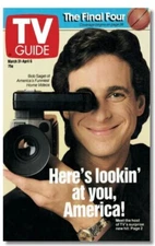 MAGNET-BOB SAGET AMERICA'S FUNNIEST HOME VIDEOS-1990 TV GUIDE COVER