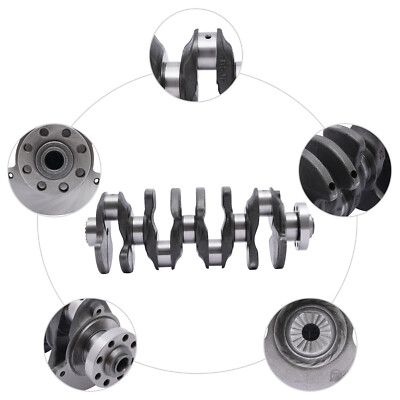 Engine Crankshaft Replacement Crank Shaft Audi A3 A4 A5 TT VW Golf Passat 1.8 T