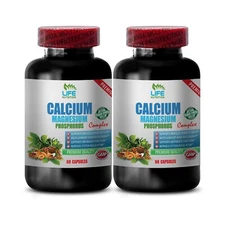 Body flow - CALCIUM AND MAGNESIUM - energy motion 2 Bottles 120 Capsules