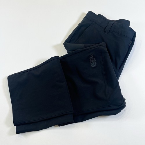 EUC! The north face Black Athletic Pants Sz 36 Logo - Picture 2 of 10