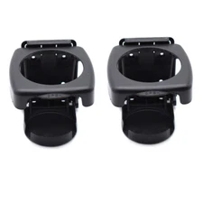 2X Auto Car Vehicle Universal Folding Beverage Pad Drink Cup Bottle Stand Holder
