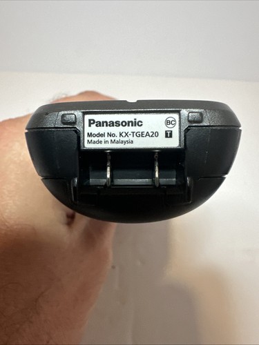 Panasonic KX-TGEA20 Cordless Phone Handset Black Genuine OEM Replacement Tested - Zdjęcie 5 z 5