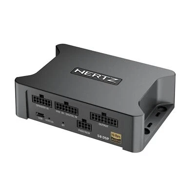 Hertz S8 DSP 8 Channel Compact HI Res App Controlled Digital Sound Processor