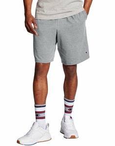 Champion Men's Shorts Pockets Authentic Cotton 9-Inch Gym Workout Warm Jersey - Click1Get2 Offers