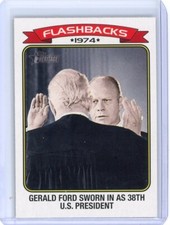 2023 Topps Heritage Gerald Ford Sworn as President In 1974 Flashbacks