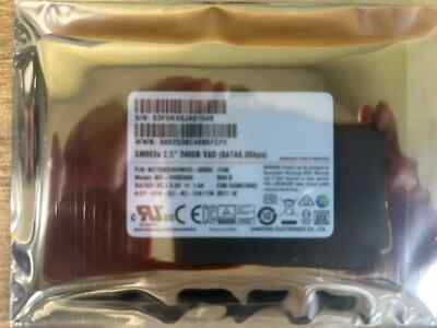 Samsung SM863a 2.5'' 240GB SSD (SATA 6.0Gbps) MZ7KM240HMHQ-00005 MZ-7KM240N