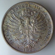 REGNO D'ITALIA 25 centesimi Valore 1903