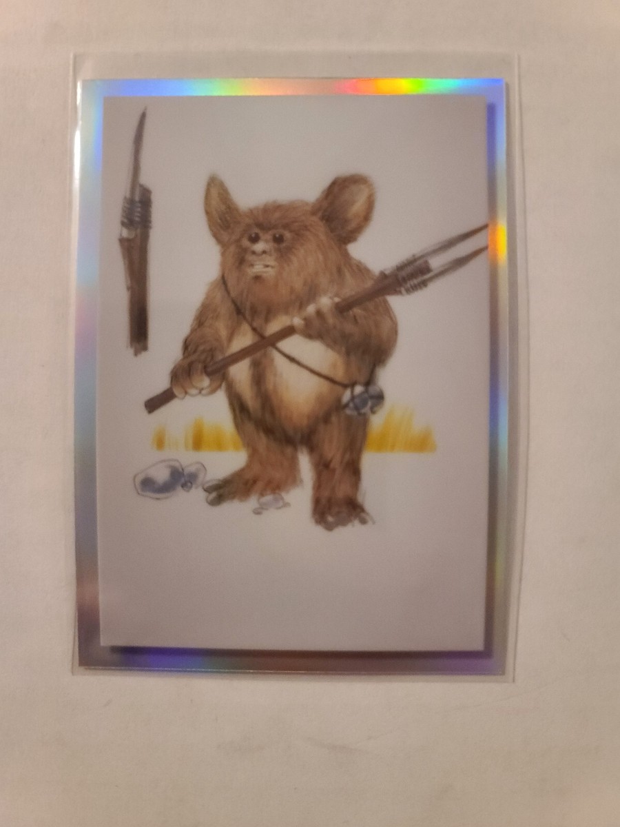2022 Topps Chrome Star Wars Galaxy Insert Concept Art OT-3 Duwok