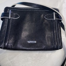 LAUREN RALPH LAUREN Leather Crossbody black