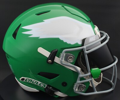 PHILADELPHIA EAGLES NFL Riddell SPEEDFLEX Authentic Gameday Football Helmet