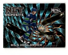 2020-21 Metal Universe Net Deposits Nils Hoglander Rookie #ND-4 Vancouver
