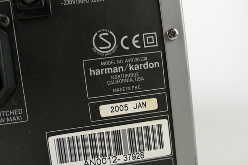 Harman Kardon AVR130/230 5.1 AM FM Receiver ohne Fernbedienung Hi-4958 - 第 17/22 張圖片