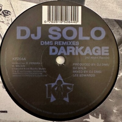 DJ Solo    Darkage / Axis (Original DMS Remixes) - Kniteforce Records - NEW 
