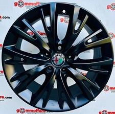 4 cerchi lega alfa romeo giulietta brera spider 159 r17 nero semilucido lt003683