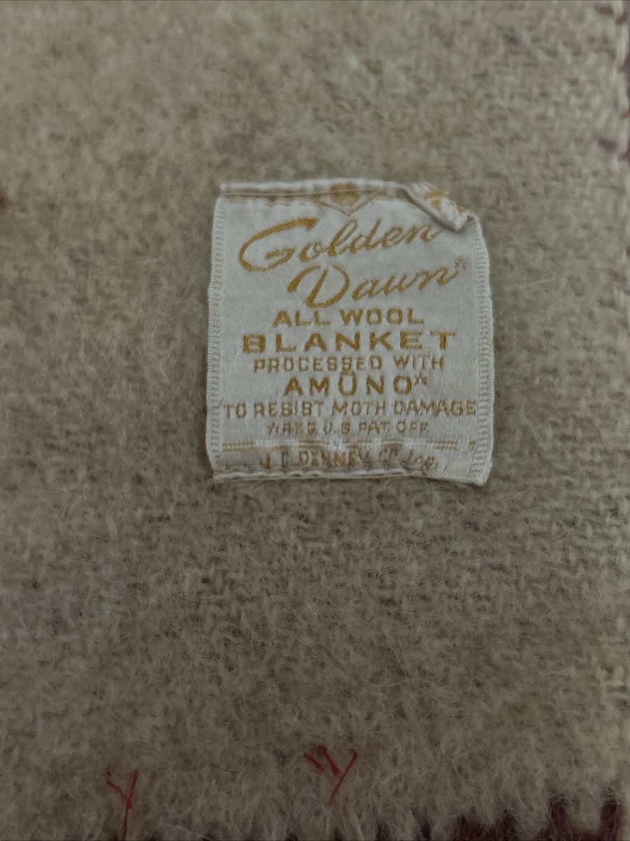 Winternite Golden Dawn woolblanket ビンテージ Winternite Golden Dawn woolblanket ビンテージ Rare! Vintage