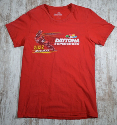 Daytona Supercross 2022 T-shirt Small Bike Week SMX SX Dirtbikes Racing