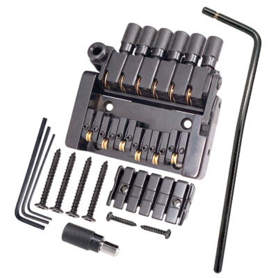 Roller Sattel Tremolo Brücke Saitenhalter Set für 6 Saiten Headless Gitarre