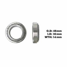 Taper Bearing 30x48x14 Fits Kawasaki S1 Mach I (250cc) 73-75