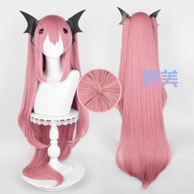 Seraph of the end Krul Tepes Pink Wig Womens Cosplay Long Hair Wigs 90cm/  120cm
