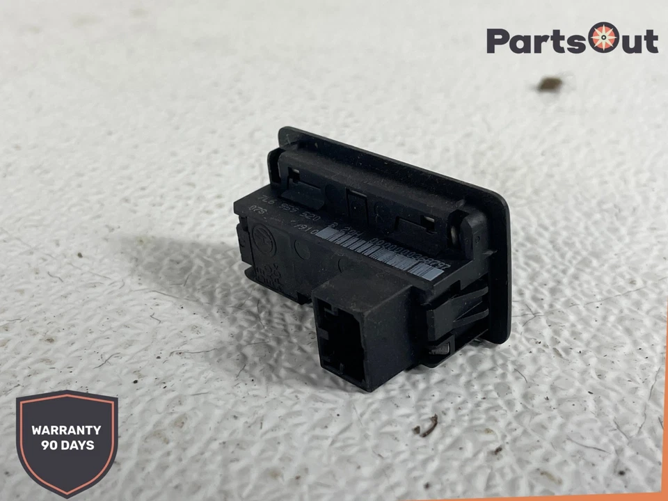 2008-2017 VOLKSWAGEN TOUAREG PORTA TRASEIRA PORTA ELEVATÓRIA PORTA TRASEIRA INTERRUPTOR DE FECHAMENTO FABRICANTE DE EQUIPAMENTO ORIGINAL - Imagem 4 de 4