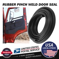 20ft Car Door Rubber Edge Trim Seal Strip Gasket With Side Bulb For Car Bus Door
