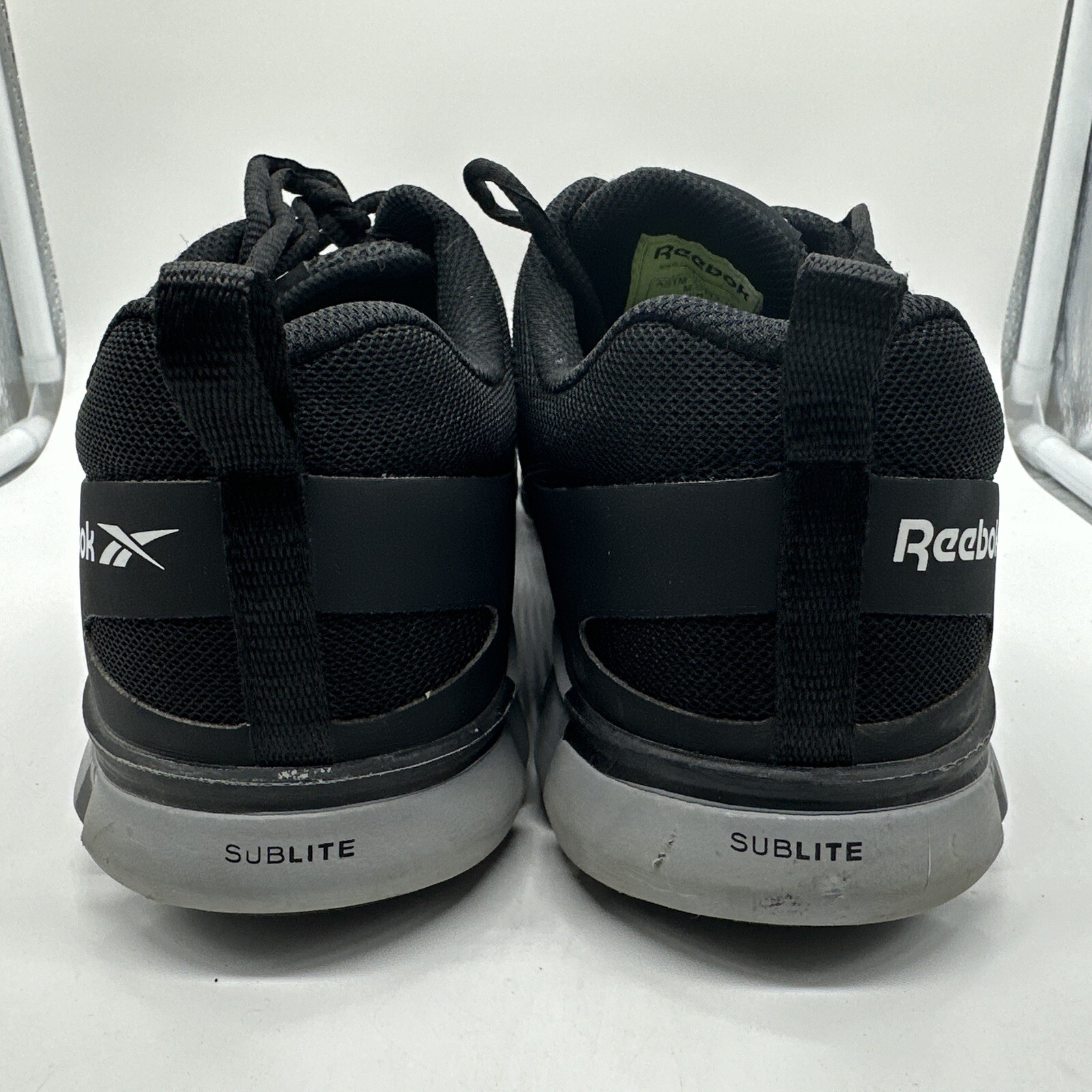 Reebok Sublite Black Cushion Work Slip Resistant Tennis Shoe Mens 10 Womens 12 thumbnail 11